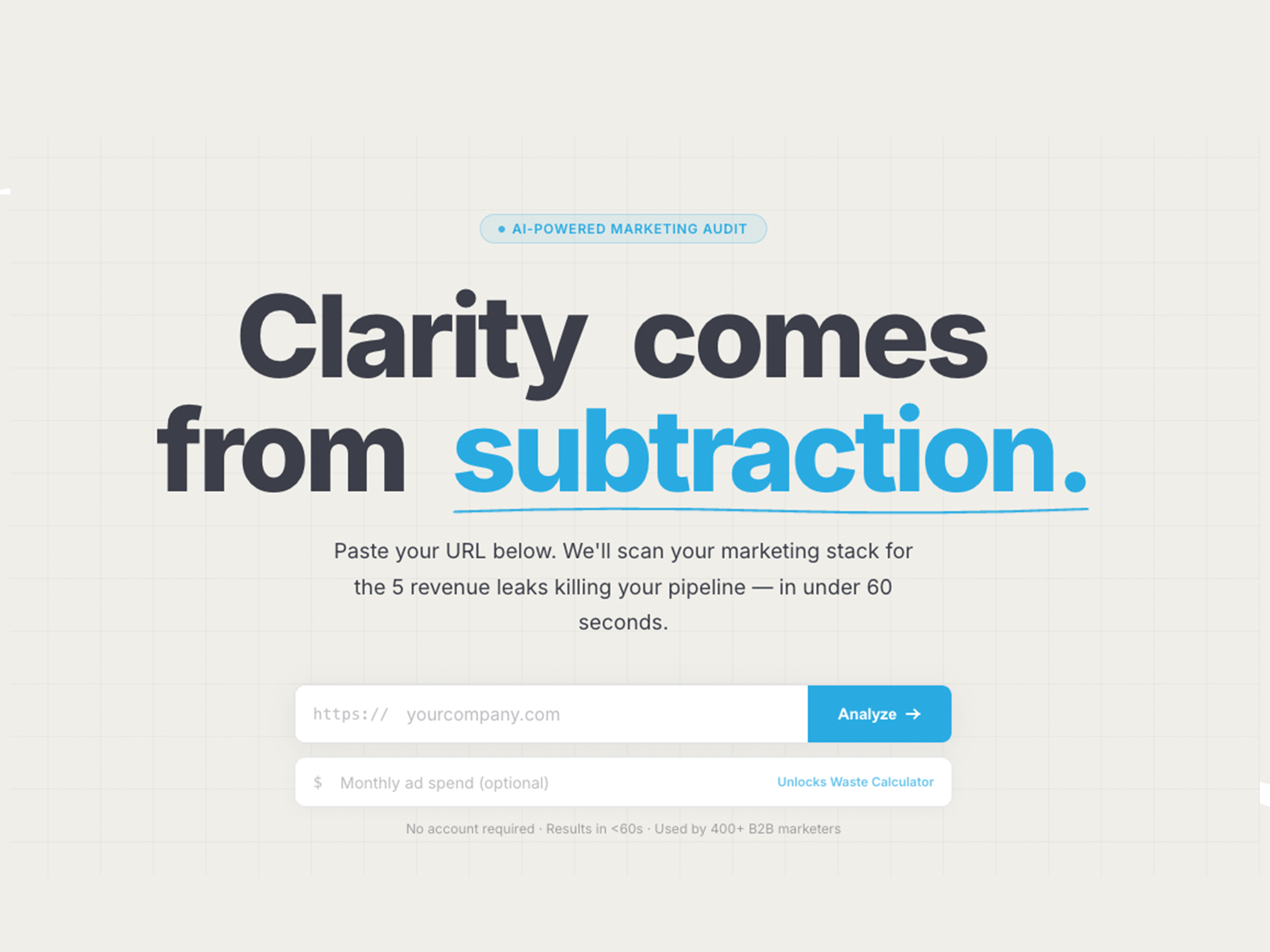 Marketing Clarity OS — Case Study Cover